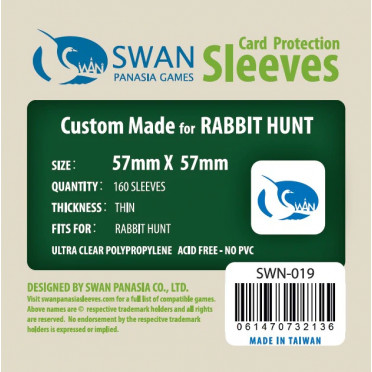 Swan Panasia - Card Sleeves Standard - 57x57mm - 160p