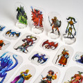 Flat Plastic Miniatures - Demonblood - 62 Pieces 2