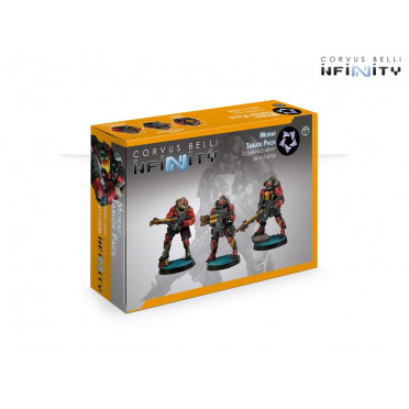 thumbnail image 2 of Corvus Belli Infinity Miniatures Game: Combined Army - Morat Fireteam Pack 2 of 6
