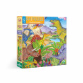 Puzzle - Ile des Dinosaures- 64 Pièces 0