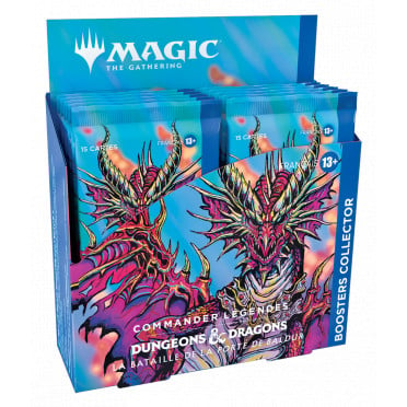 Magic The Gathering : Commander Légendes : La bataille de la Porte de Baldur - Boite de 12 Boosters Collector