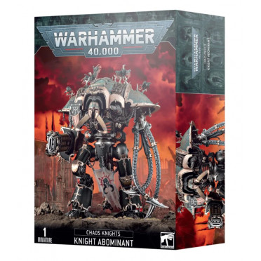 W40K : Chaos Knight - Knight Abominable