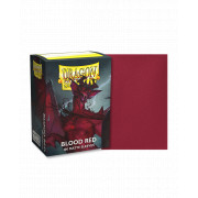 100 Dragon Shield Matte : Blood red