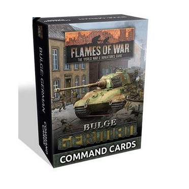 Bulge Germans Command Cards