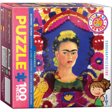 Puzzle - Frida Kahlo - Autoportrait - 100 Pièces