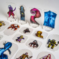 Flat Plastic Miniatures - The Underground - 62 Pieces 1