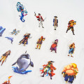 Flat Plastic Miniatures - Pirates - 62 Pieces 2