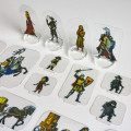 Flat Plastic Miniatures - Mankind Horde - 31 Pieces 1