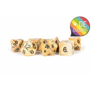 Stone Polyhedral Dice Set