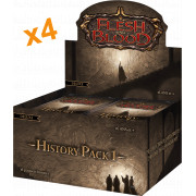 Flesh & Blood - History Pack 1 - Lot de 4 Boites de 36 Boosters