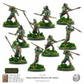 Mythic Americas - Maya Calakmal Warriors with Spears 1