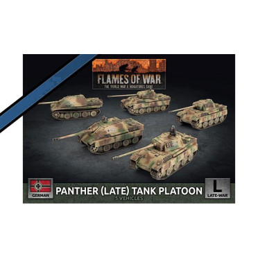 Flames of War - Panther (Late) Tank Platoon