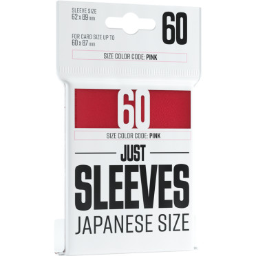 Gamegenic - 60 Just Sleeves Japanese Size