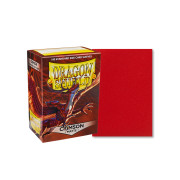 100 Dragon Shield Matte Crimson