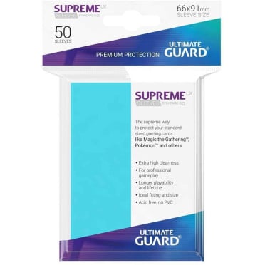 50 Supreme UX Sleeves Standard Size