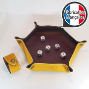 Dice Tray Nomad - Yellow / Brown