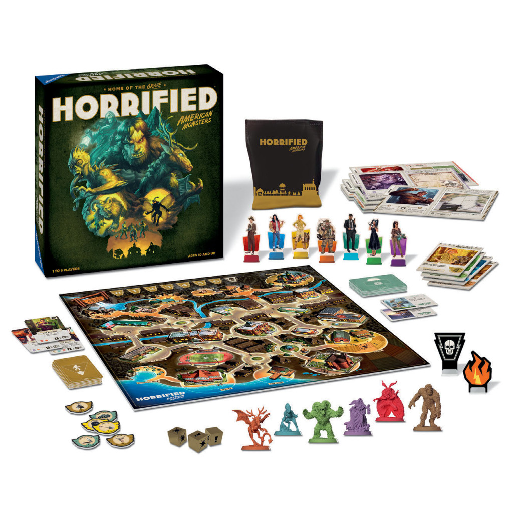 Buy Horrified: American Monsters - Ravensburger - Board games