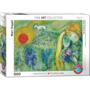 Puzzle - Marc Chagall - Les Amoureux de Venise - 1000 Pièces