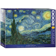 Puzzle - Vincent Van Gogh - Nuit Etoilée - 2000 Pièces