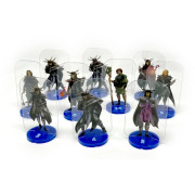 Flat Plastic Miniatures - Dragon Cultists - 10pc