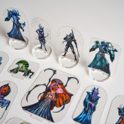 Flat Plastic Miniatures - Spider Queen's Horde - 31Pc