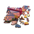 Puzzle Wood Craft - Golden Gate - 1000 Pièces 2
