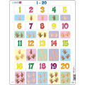 Puzzle - Chiffres de 1 à 20 - 20 Pièces 0