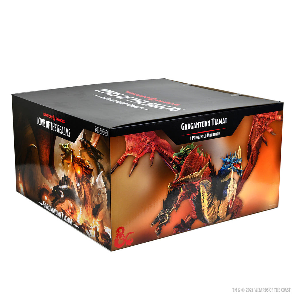 Buy D&D Icons of the Realms Premium Figures - Gargantuan Tiamat - Wizkids -  Miniatures games