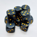 Set of 12 6-sided dice Chessex : Opaque 18