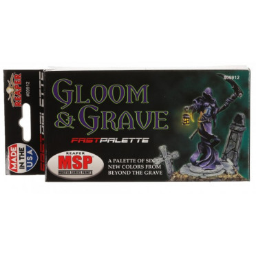 Reaper Fast Palette: Fantasy Flesh - Gloom and Grave