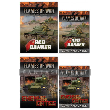 Flames of War - Soviet Eastern Front Unit & Command Cards