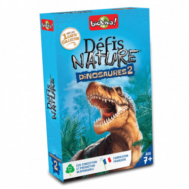 Défis Nature - Dinosaures 2 Bleu