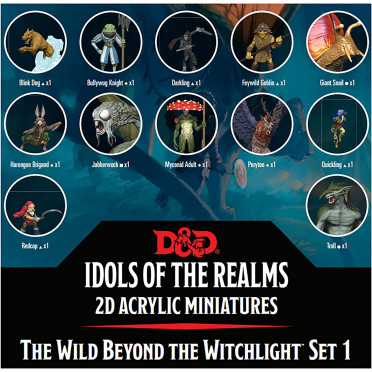 D&D Icons of the Realms - The Wild Beyond the Witchlight 2D Set #1