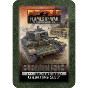 Flames of War - British 7th Armoured Gaming Set