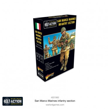 Bolt Action - San Marco Marines Infantry Section