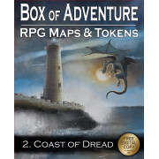 Box of Adventure: RPG Maps & Tokens - 2 Coast of Dread