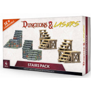 Dungeons & Lasers - Décors - Stairs Pack