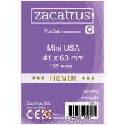 Protège-cartes Zacatrus Mini USA Premium (41 mm X 63 mm)