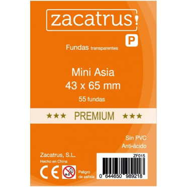 Protège-cartes Zacatrus Mini Asia Premium (43 mm X 65 mm)