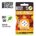 Miniature Leaf Punch Orange 1