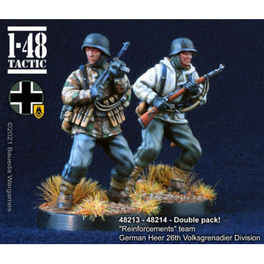 1-48 Tactic - German 26th Volksgrenadier Division Reinforcements Team Double Pack