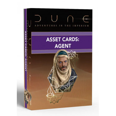 Dune: Adventures in the Imperium - Agent Asset Deck