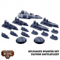 Dystopian Wars: Sultanate Starter Set - Faction Battlefleet 1