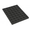 Tray for storing 48 miniatures on 25mm 0