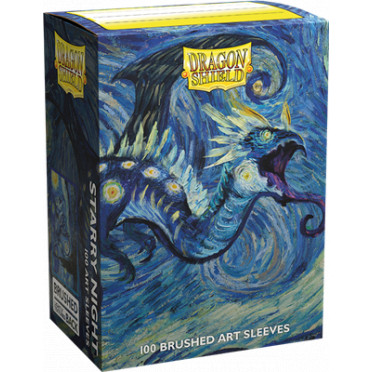 100 Dragon Shield - Brushed Art - Starry Night