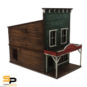 Old West Two-Storey Shop 2