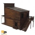 Old West Two-Storey Shop 3 1