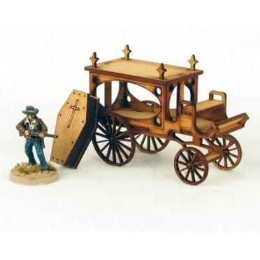 Old West Horse Drawn Hearse