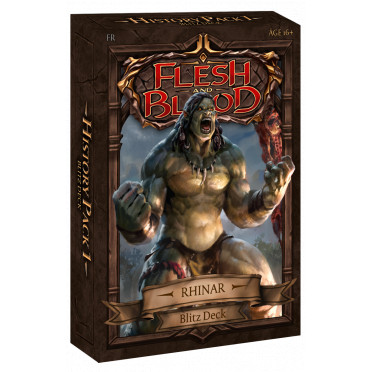 Flesh & Blood - History Pack 1 - Blitz Deck Rhinar