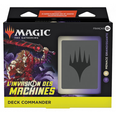 Magic The Gathering : L'invasion des machines - Deck Commander Menace Grandissante
